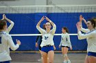 VB vs MHC  Wheaton Women's Volleyball vs Mount Holyoke College. - Photo by Keith Nordstrom : Wheaton, Volleyball, VB